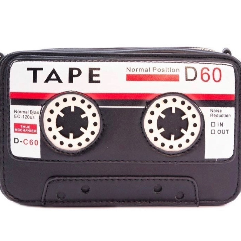 Cassette Tape Crossbody